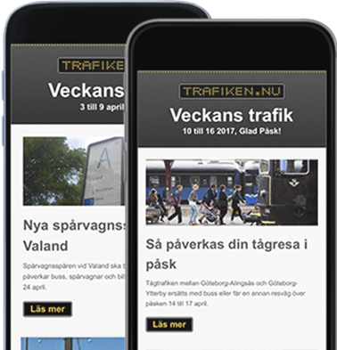 Nyhetsbrev - Trafiken.nu