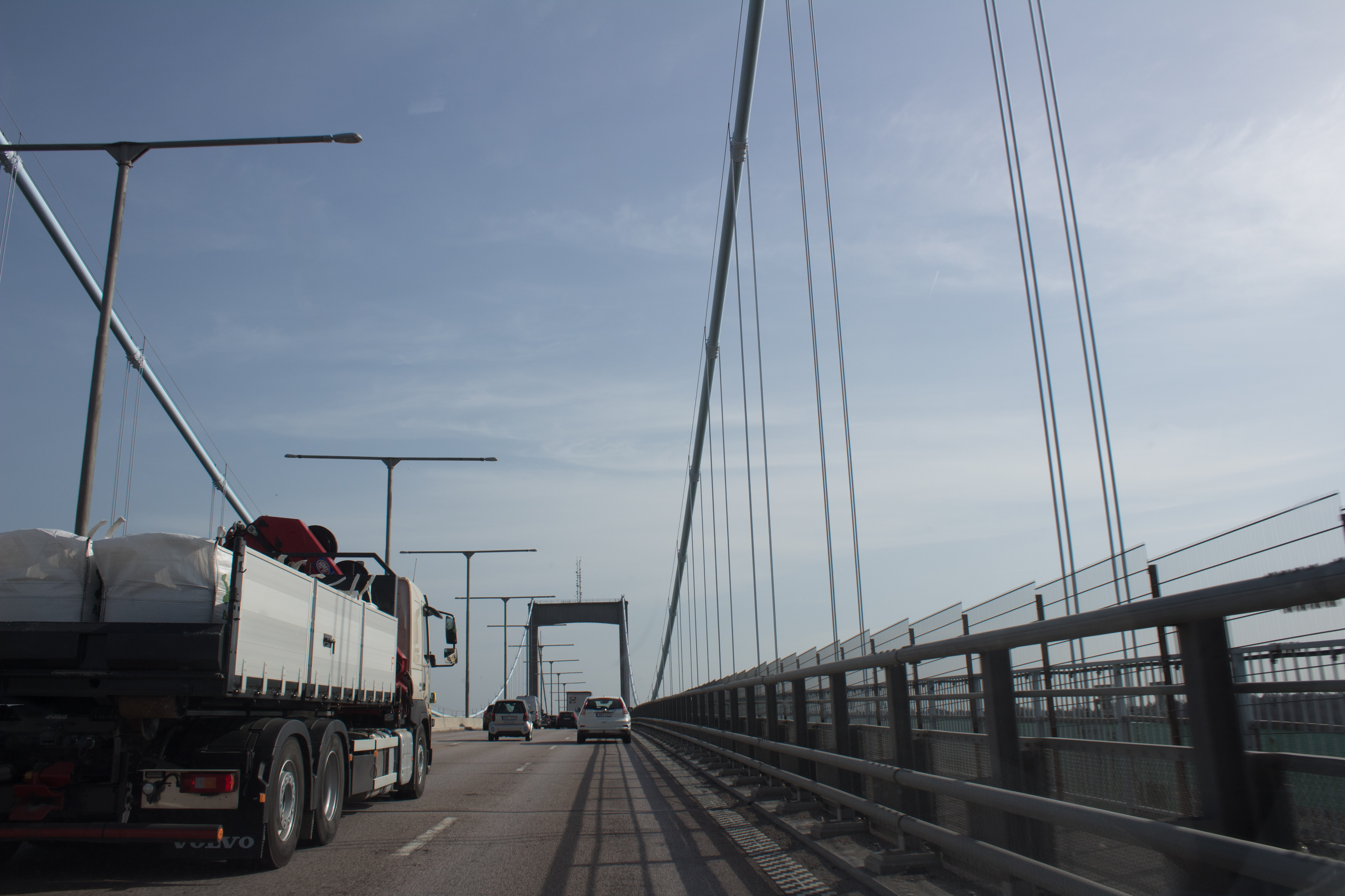 Trafiken på Älvsborgsbron återgår till normalläge