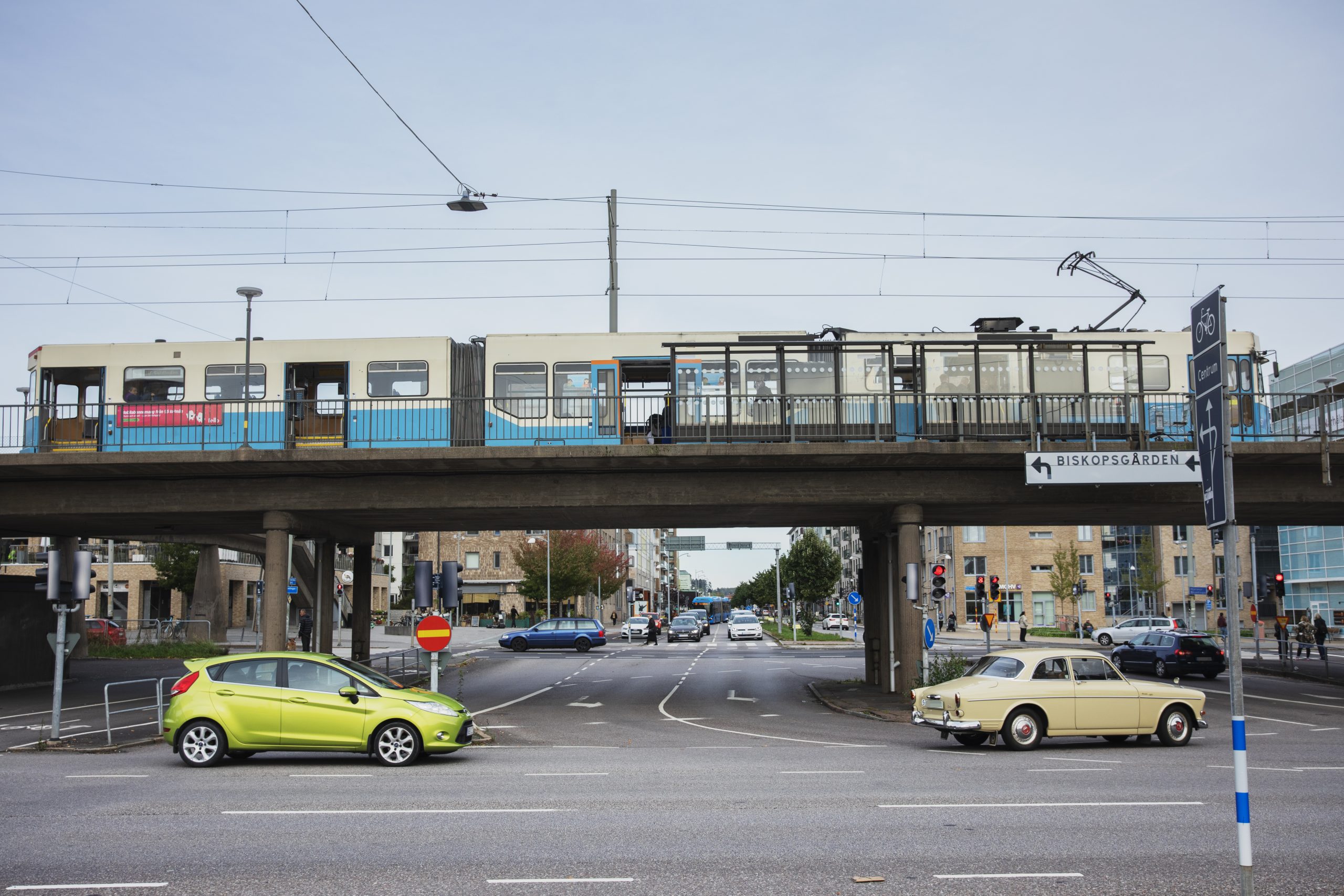 Trafiken på Hisingsgatan leds om