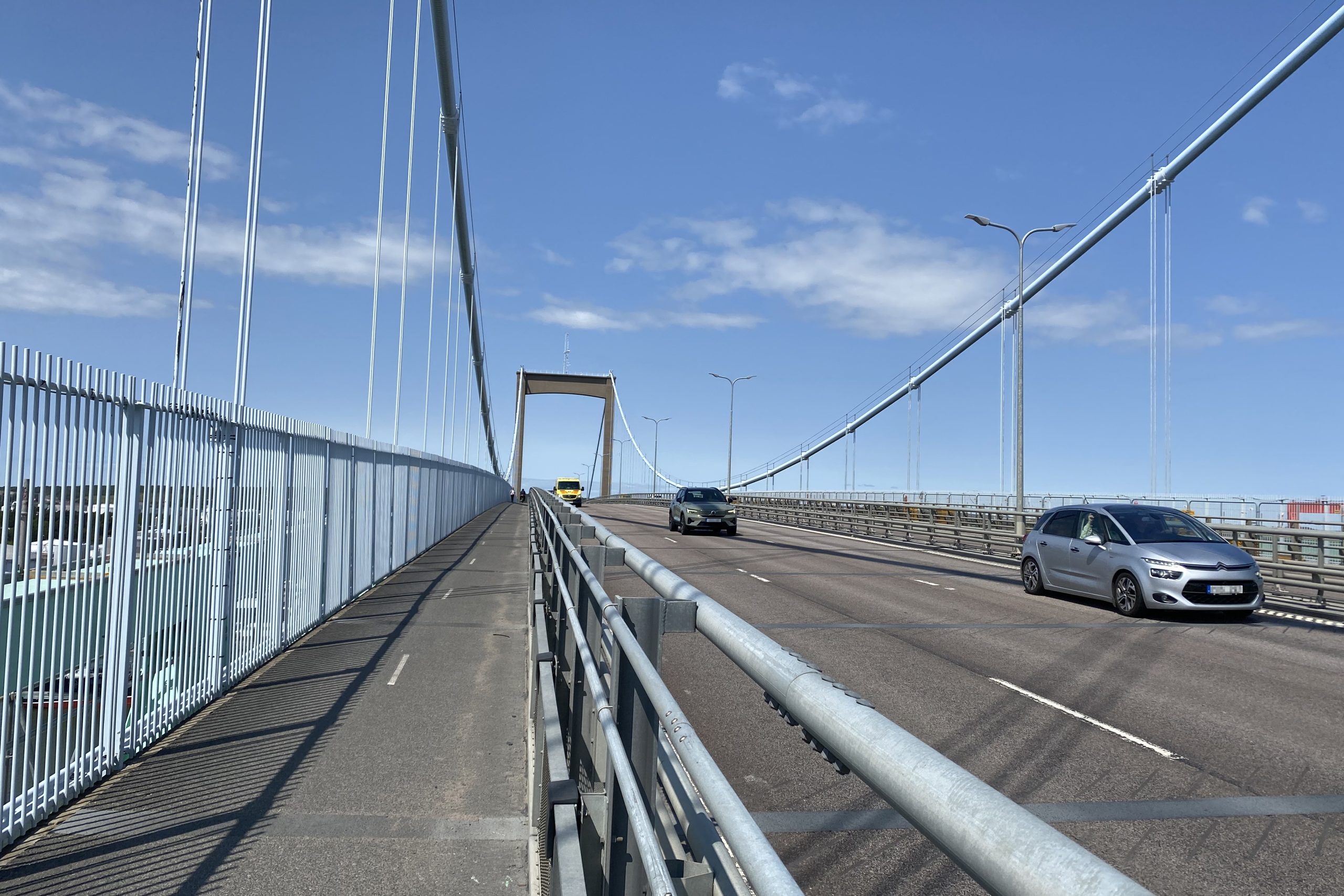 Båda gång- och cykelbanorna öppna på Älvsborgsbron