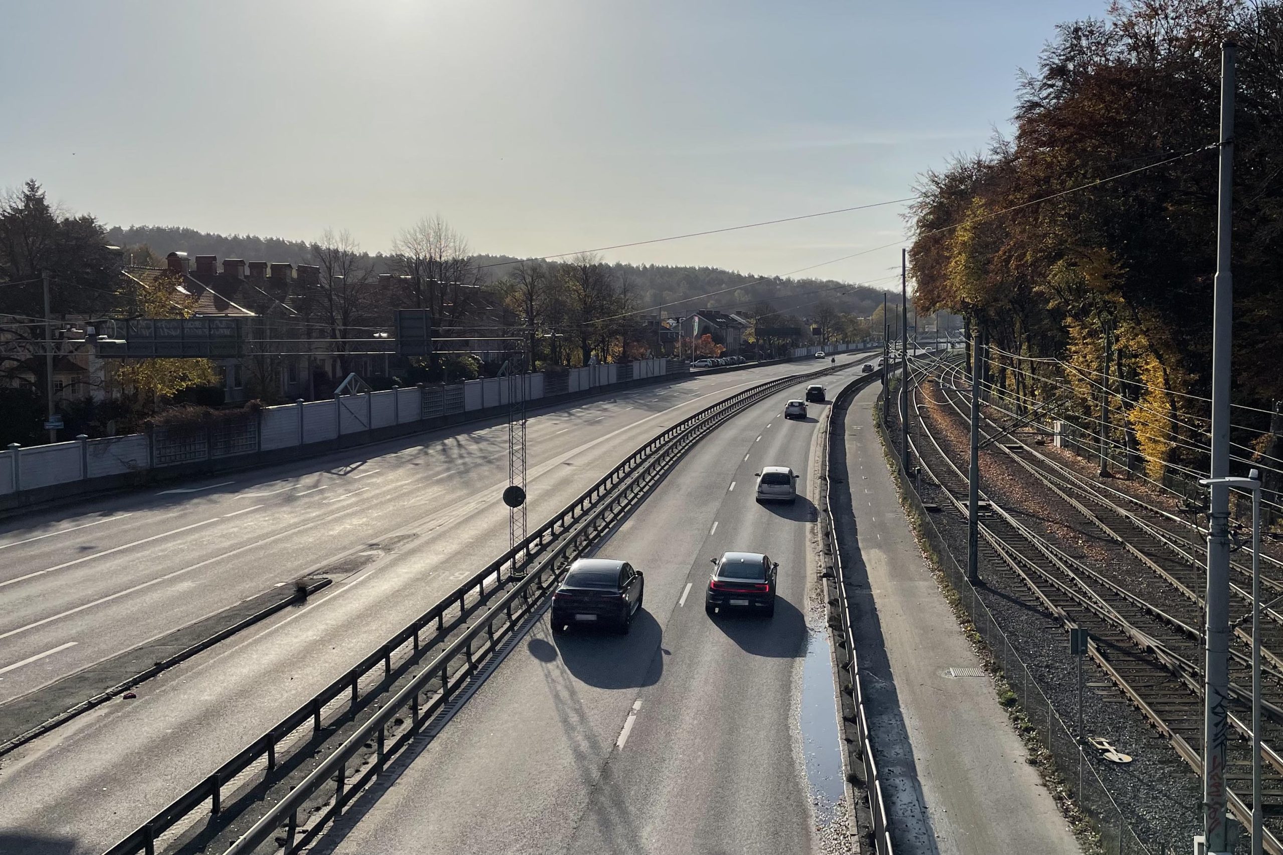 Nattarbeten påverkar trafiken på Dag Hammarskjöldsleden