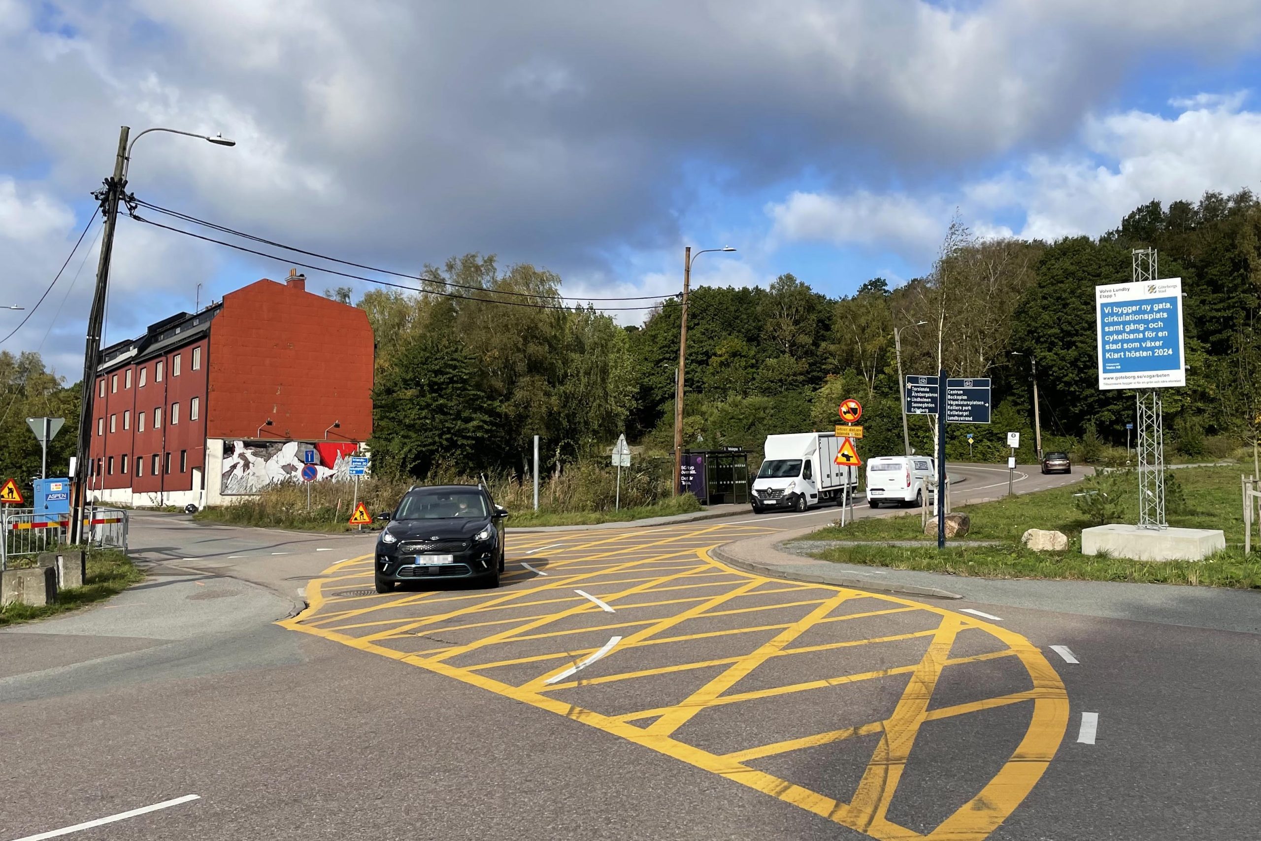 Inlandsgatan stängs för genomfart