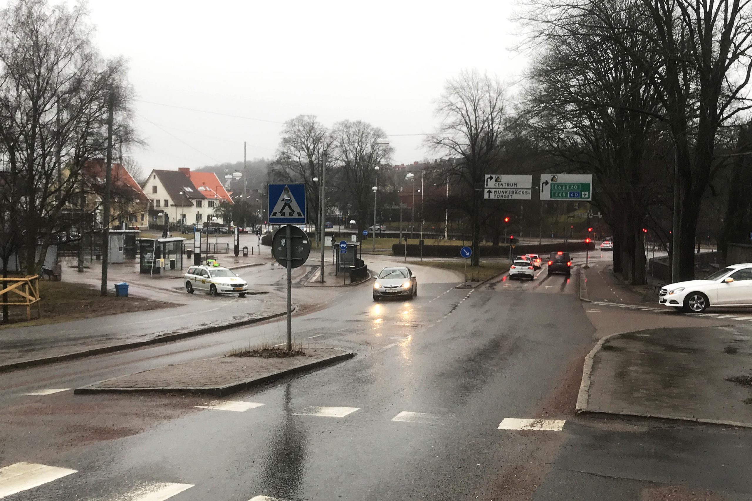 Rondellen vid Sankt Sigfridsplan stängs