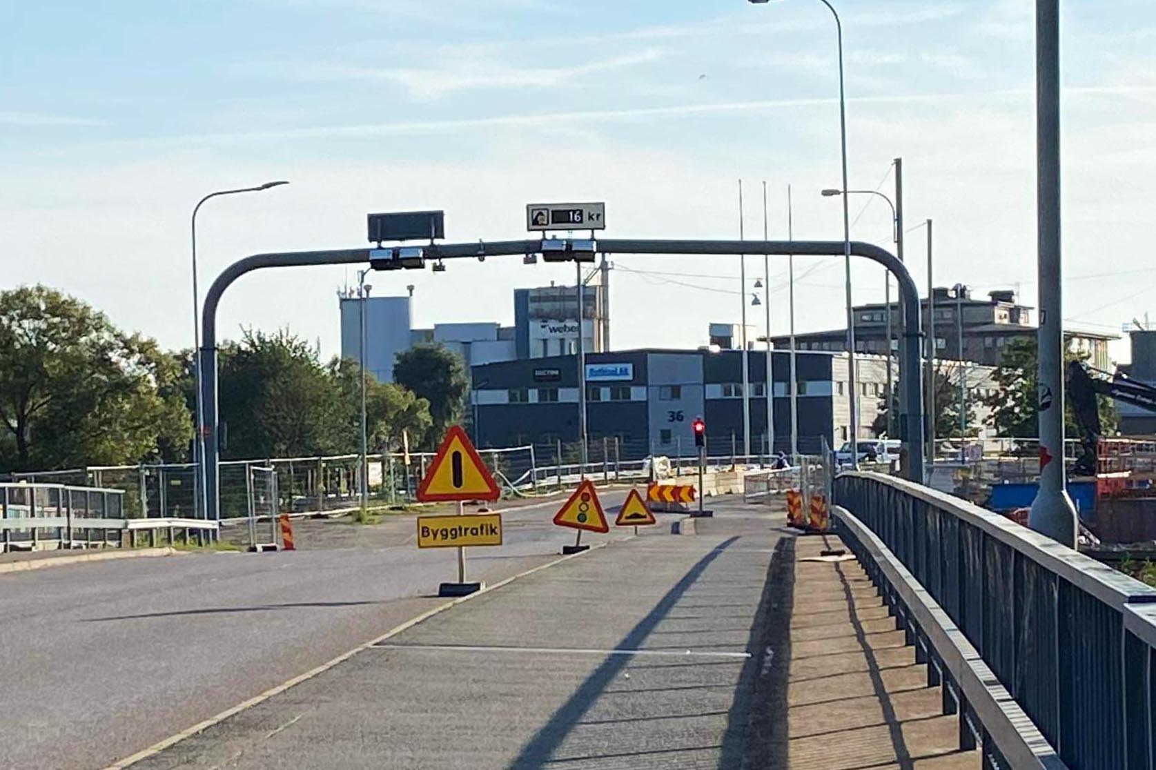 Gullbergs Strandgata stängs för all trafik