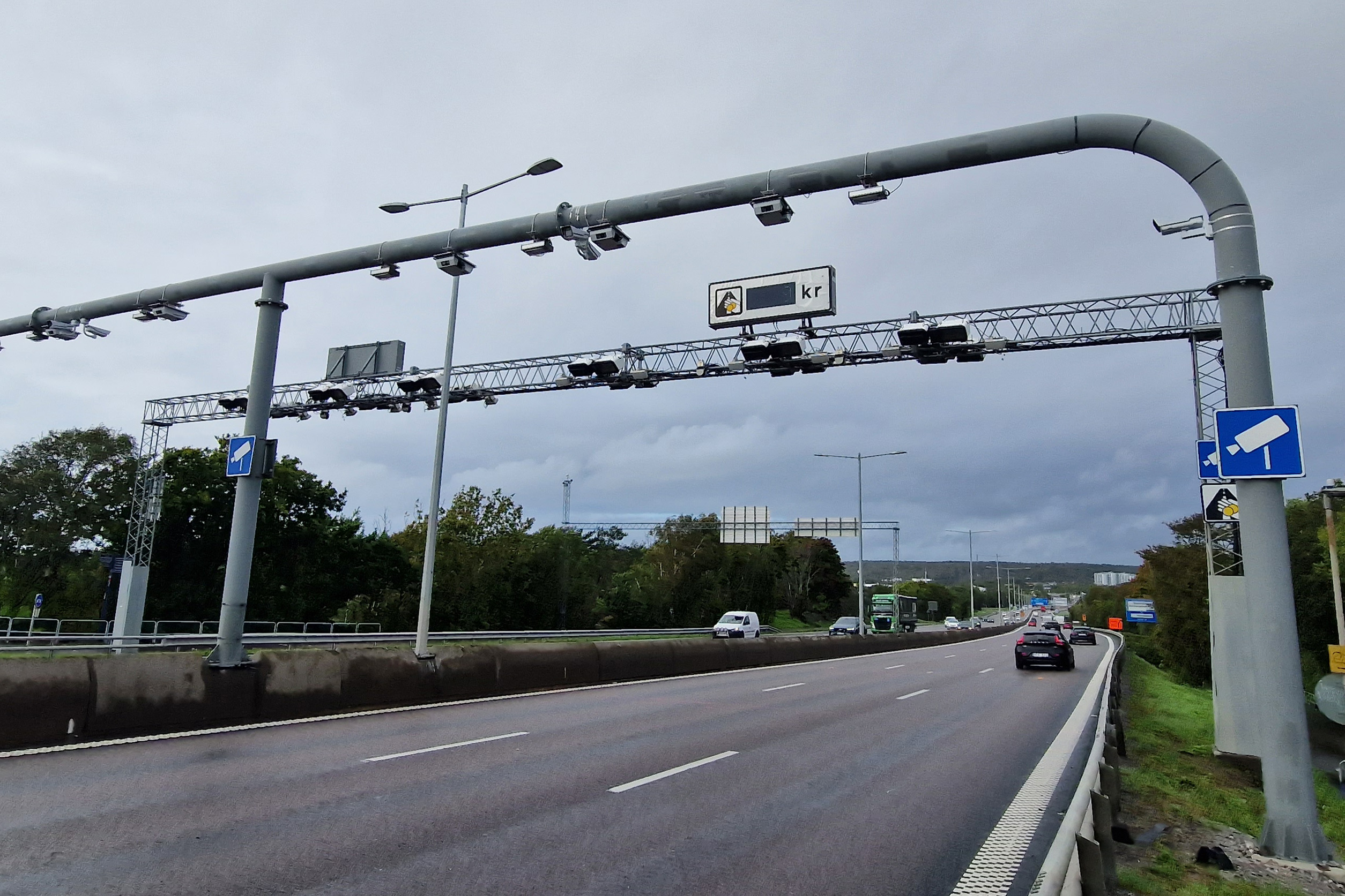 Älvsborgsbrons trängselskattportal får ny utrustning