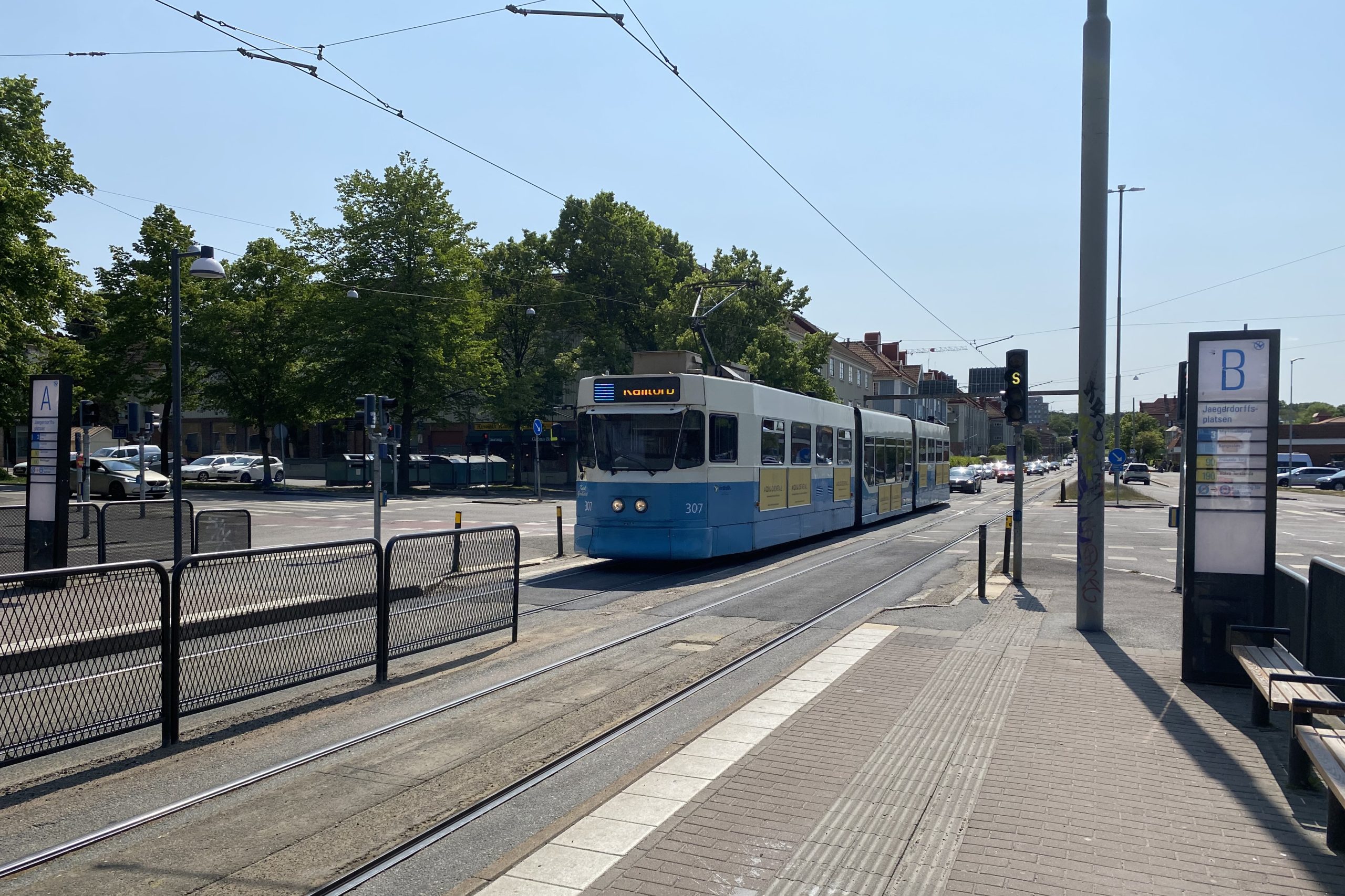 Begränsningar vid Jaegerdorffsplatsen