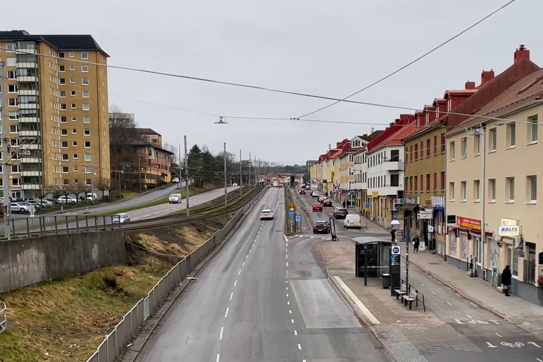 Bygge av pendlingscykelbana på Hisingen fortsätter