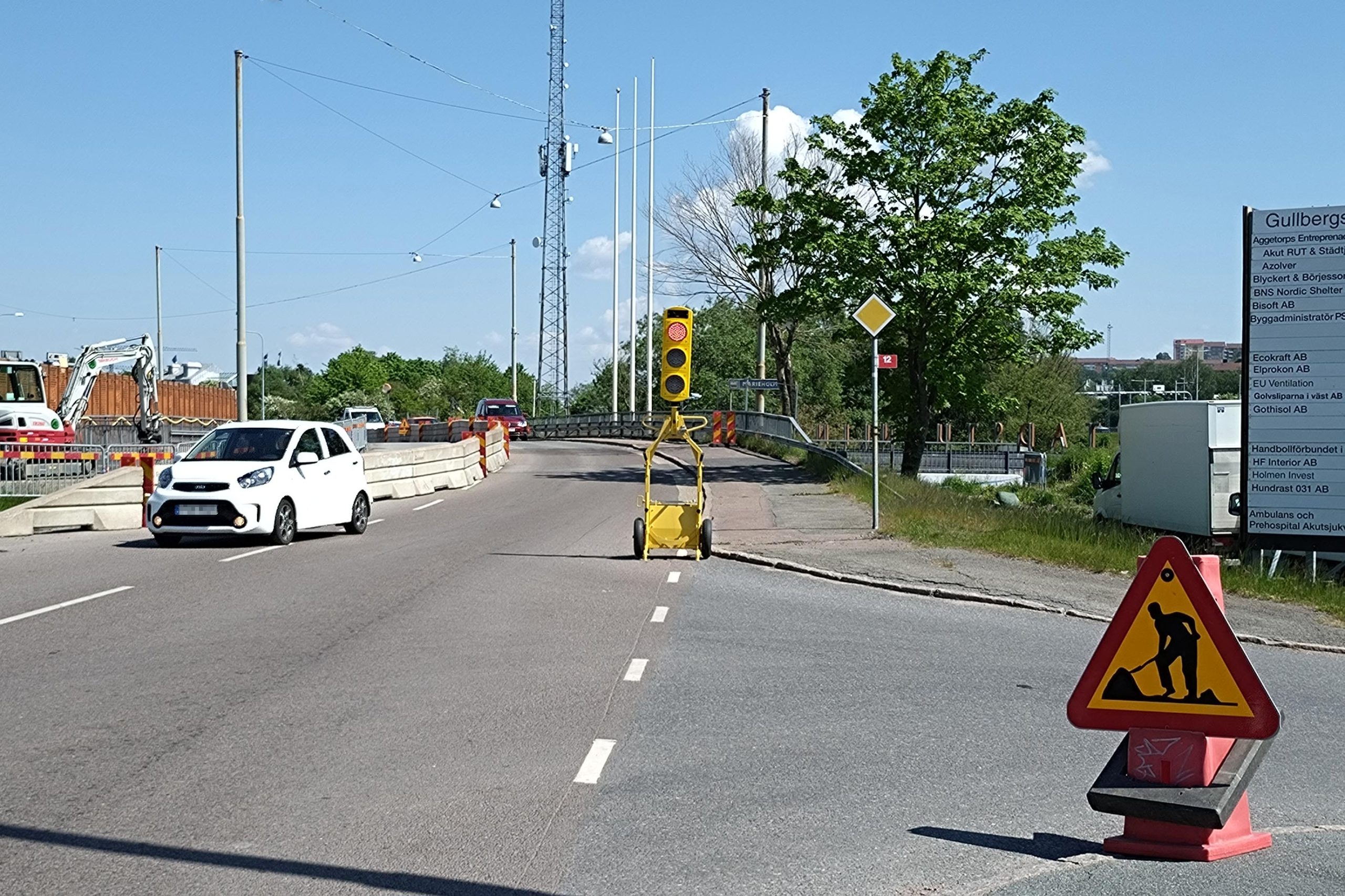 Gullbergs Strandgata stängs för genomfartstrafik