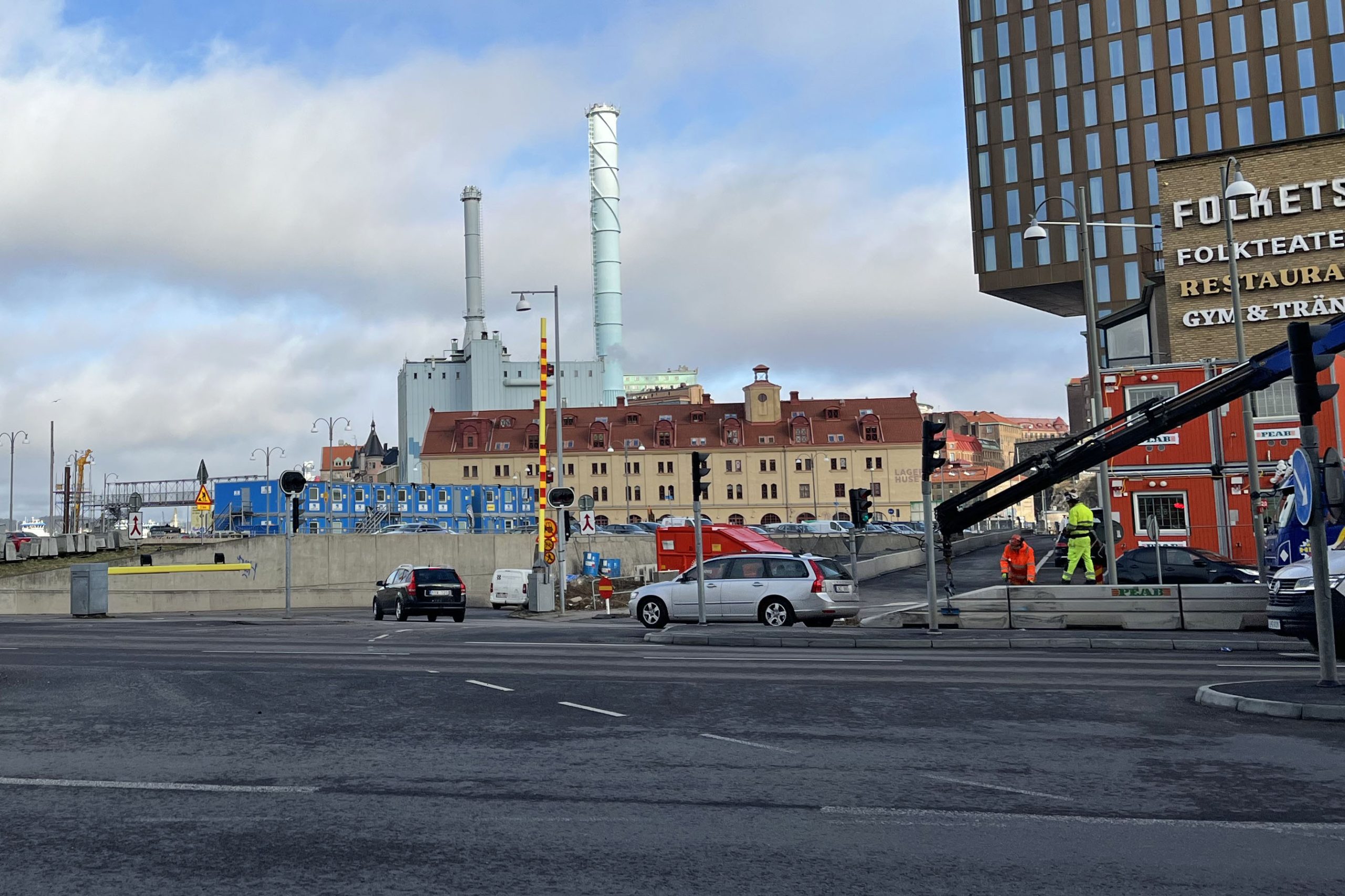 I mitten av augusti stängs påfarten från Järntorget mot Götatunneln. 