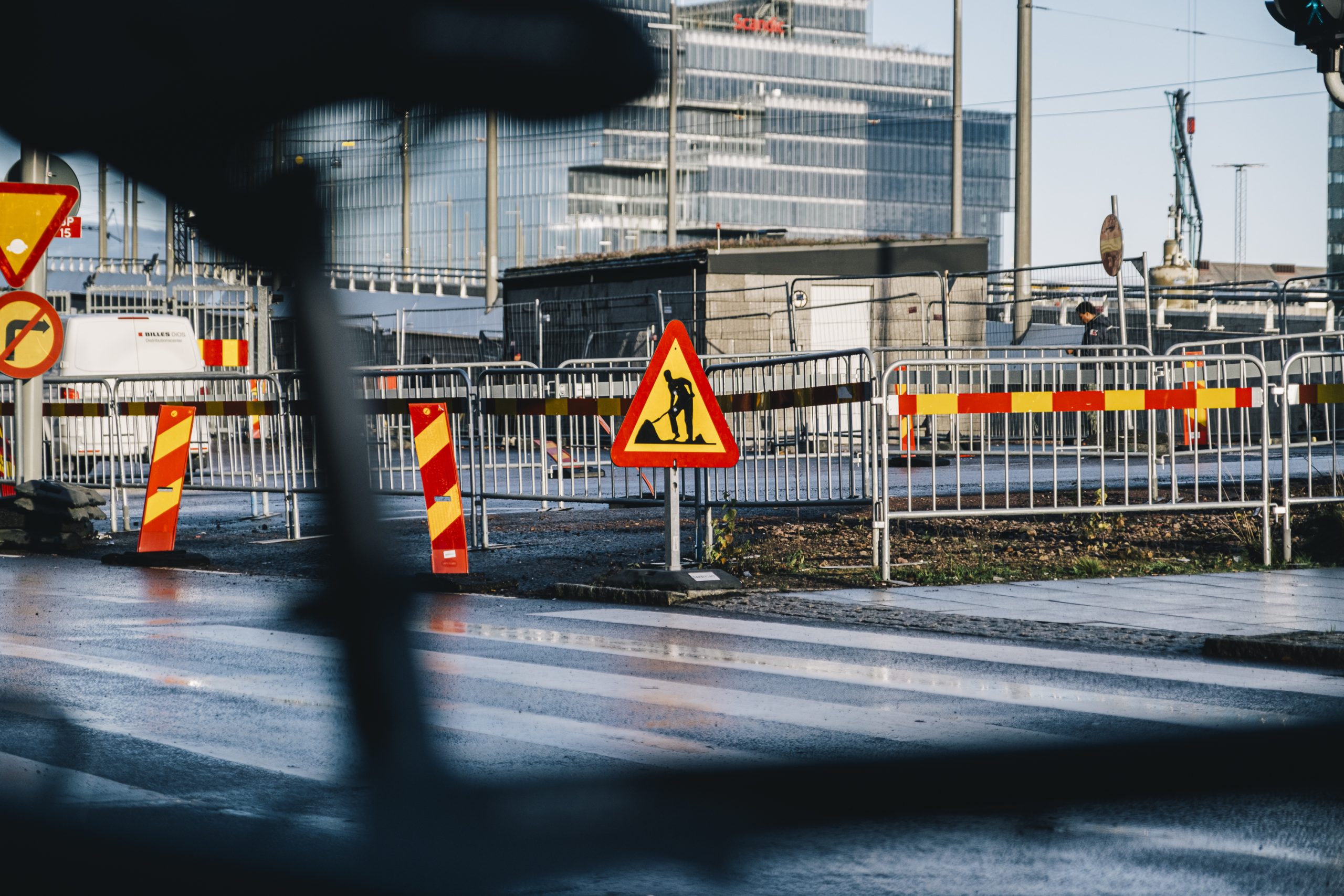 Trafik från Hisingsbron vid Centralen påverkas
