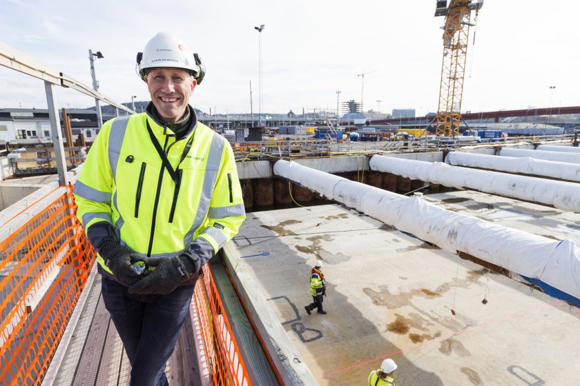 Stein Kleiven, projektchef för Marieholmsförbindelsen. Foto: Kasper Dudzik