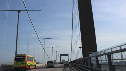Älvsborgsbrons cykelbana får farthinder