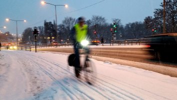 Vintercyklist – javisst!
