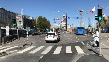 Arbeten påverkar all trafik på Nils Ericsonsgatan