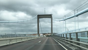 Årets underhåll på Älvsborgsbron klart
